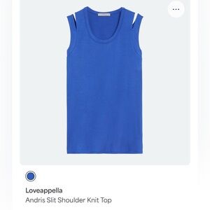 Loveappella Vibrant Blue Tank Top